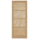 Interior Door ORKDAL Brown 86 x 211 cm Plywood 4102673