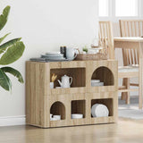 Sideboard Sonoma Oak 80.5 x 35 x 59 cm Engineered Wood 891326