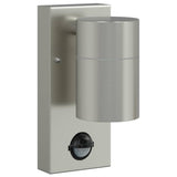 Outdoor Wall Lights 2 pcs Silver 6.5 x 10.5 x 16 cm 4005986