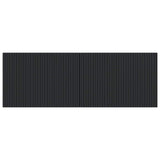Wall-Mounted Headboard ARNHEM Black Engineered Wood 896736
