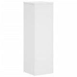 Plant Stand 2pcs White 25x25x80 cm Engineered Wood 852942