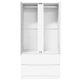 Bathroom Cabinet White 79.5 x 49 x 156 cm Engineered Wood 3406245