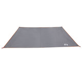 Water Resistant Tarp -Person 240 x 350 cm Grey and Orange 42001034