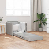 Sofa Bed Cloud Grey 74 x 77 x 81 cm Fabric 4106630