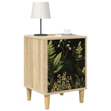 Bedside Cabinet RHENEN 2 pcs Sonoma Oak 36 x 33 x 50 cm 8007190