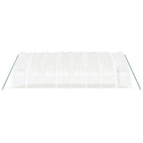 Greenhouse with Steel Frame White 48 m 8x6x2.85 m 3188118