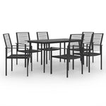 ZNTS 7 Piece Garden Dining Set 3060258