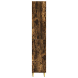 Cabinet Set 2 pcs Smoked Oak 33 x 34.5 x 90 cm Engineered Wood 3416732