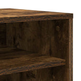 Shoe Cabinet Smoked Oak 60x35x70 cm Engineered Wood 816014