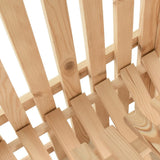Potato Box 50x50x80 cm Solid Pinewood 327329
