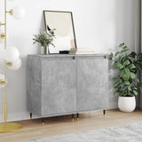Sideboards 2 pcs Concrete Grey 40x35x70 cm Engineered Wood 831045