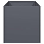 ZNTS Planter Anthracite 40x80x40 cm Cold-rolled Steel 860733