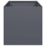 ZNTS Planter Anthracite 40x80x40 cm Cold-rolled Steel 860733