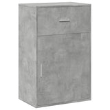 Storage Cabinet Concrete Grey 56.5x39x90 cm Engineered Wood 840712