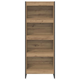 Book Cabinet Artisian Oak 60 x 30 x 155 cm Engineered Wood 886401
