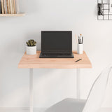 Table Top 60x60x cm Untreated Solid Wood Oak 3156288