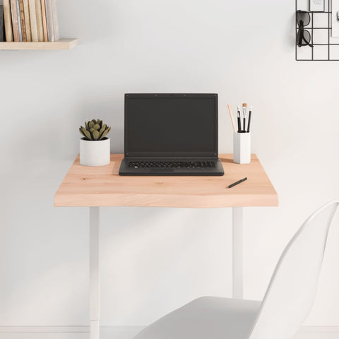 Table Top 60x60x cm Untreated Solid Wood Oak 3156288