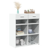 Sideboard White 80x42.5x93 cm Engineered Wood 3281476