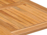 Outdoor Dining Set Teak Solid Teak Wood 5-Piece Foldable 3059982