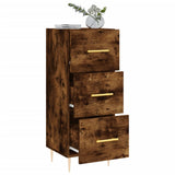 Sideboard Smoked Oak 34.5x34x90 cm Engineered Wood 828593