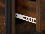 Hanging Bedside Cabinet Smoked Oak 40 x 30 x 50 cm 8013546