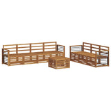 Sofa Sets 8 pcs Natural Solid Acacia Wood 3374499
