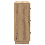 Drawer Cabinet Artisan Oak 66 x 34.5 x 87 cm Engineered Wood 895304