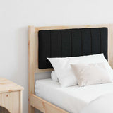 Upholstered Headboard Brown 160 cm Solid Pine Wood 879056