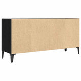 TV Cabinet Set Black 103.5 x 30 x 50 cm Engineered Wood 875115
