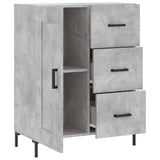 Sideboard Concrete Grey 69.5x34x90 cm Engineered Wood 830264
