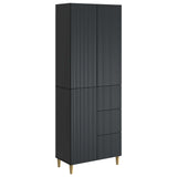 Cabinet Set 2 pcs 66 x 34.5 x 90 cm Engineered Wood 3416575
