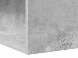 Bed Frame with Storage with Shelf Concrete Grey 80 x 200 cm 3429522