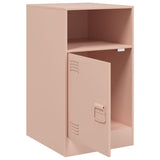 ZNTS Bedside Cabinets 2pcs Pink 34.5x39x62 cm Steel 841766