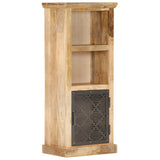 Highboard with Door 45x32x110 cm Solid Mango Wood 289098