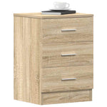 Bedside Cabinet Sonoma Oak 38x35x56 cm Engineered Wood 800456
