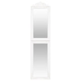 Free-Standing Mirror White 50x200 cm 351528
