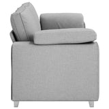 Sofa Cloud Grey 219 x 77 x 82 cm Fabric 4105245