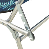 Sun Lounger Leaf print Powder-coated aluminium Standard 310364