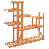 Flower Stand 110x25x111 cm Solid Wood Fir 362868