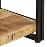 3-Tier Bookcase 140x30x80 cm Solid Mango Wood 320620