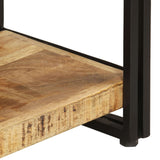 3-Tier Bookcase 140x30x80 cm Solid Mango Wood 320620
