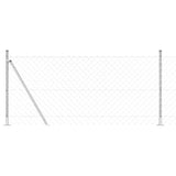 Welded Wire Fence with Concrete Base 10 x 0.8 m 3351292
