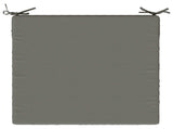 Seat Cushions SOEST 4 pcs 100% Polyester Grey 60 x 60 x 7 cm 944722