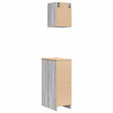 Garage Cabinets 2 pcs Grey Sonoma Engineered Wood 3328292