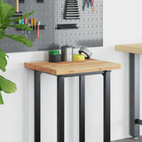 Desk Top Oil Finished 80x50x4 cm Solid Wood Acacia 3279762