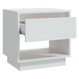 ZNTS Bedside Cabinets 2 pcs White 45x34x44 cm Engineered Wood 809513