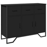 Sideboard Black 97x32.5x74.5 cm Engineered Wood 848559