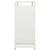 Firewood Rack White 90x28x65 cm Cold-rolled steel 864204