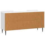 TV Cabinet High Gloss White 102 x 34.5 x 52 cm Engineered Wood 894469