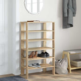 Shoe Rack Sonoma Oak 61x32x105 cm Engineered Wood 859862